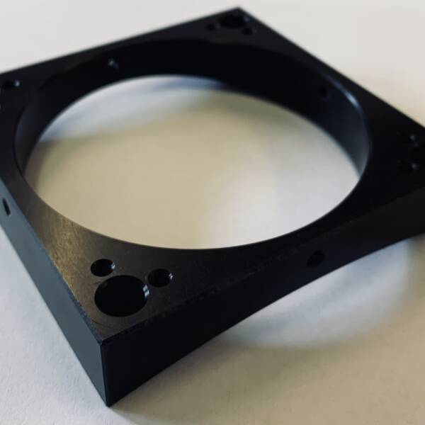 Adaptor plate for 225mm diameter tubes Eris 2" rack & pinion.