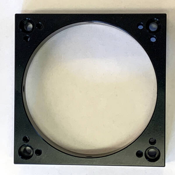 Adaptor plate for 225mm diameter tubes Eris 2" rack & pinion. - Image 2