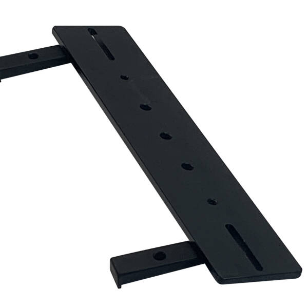 Rolled tube rings/cradles guide scope plate (PGP)